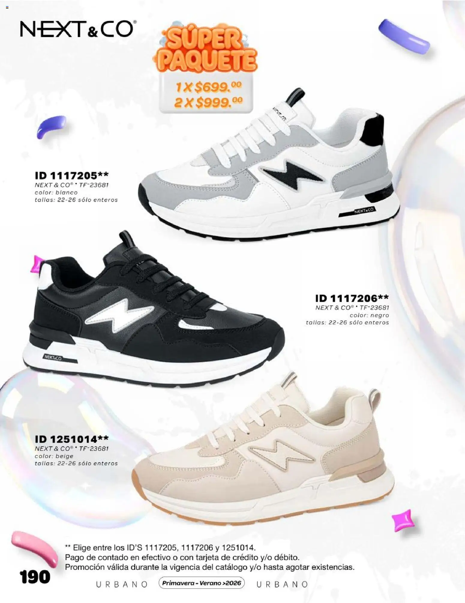 Nuevas ofertas de Price Shoes válidas en toda la República Mexicana desde el 15.02.2026. ¡Encuentra las mejores ofertas en Price Shoes catálogo Urbano! | Página: 190