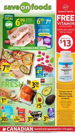 Preview of Save on foods flyer - AB from shop Save on foods valid from 08.01.2026
