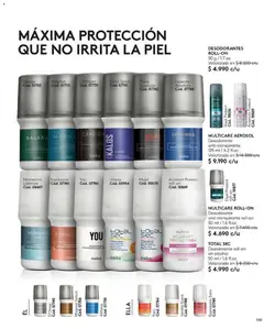 Catálogo Ésika Campaña 1 válido desde el 01.01.2026 | Página: 119 | Productos: Cardigan, Desodorante, Antitranspirante