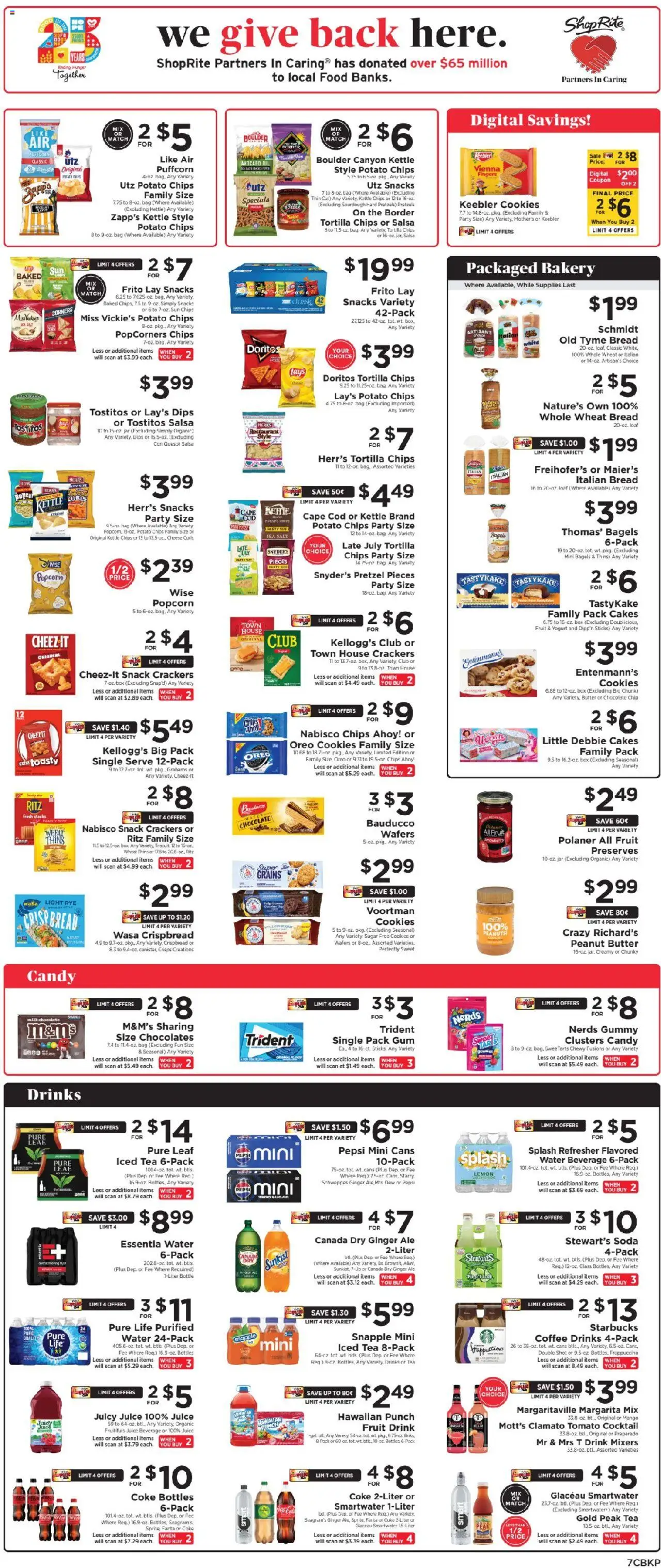 ShopRite Weekly Ad 2 - valid from 10.08.2025 | Page: 7 | Products: Ginger, Milk, Bread, Mango