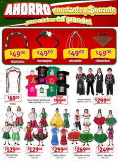 Nuevas ofertas de Soriana válidas en toda la República Mexicana desde el 28.08.2025. ¡Encuentra las mejores ofertas en Soriana - Pesito Valedor Mercado: Chih, Coah, Dur, NL, SLP, Tamps, Zac! | Página: 12 | Productos: Faldas, Traje, Playera, Collar