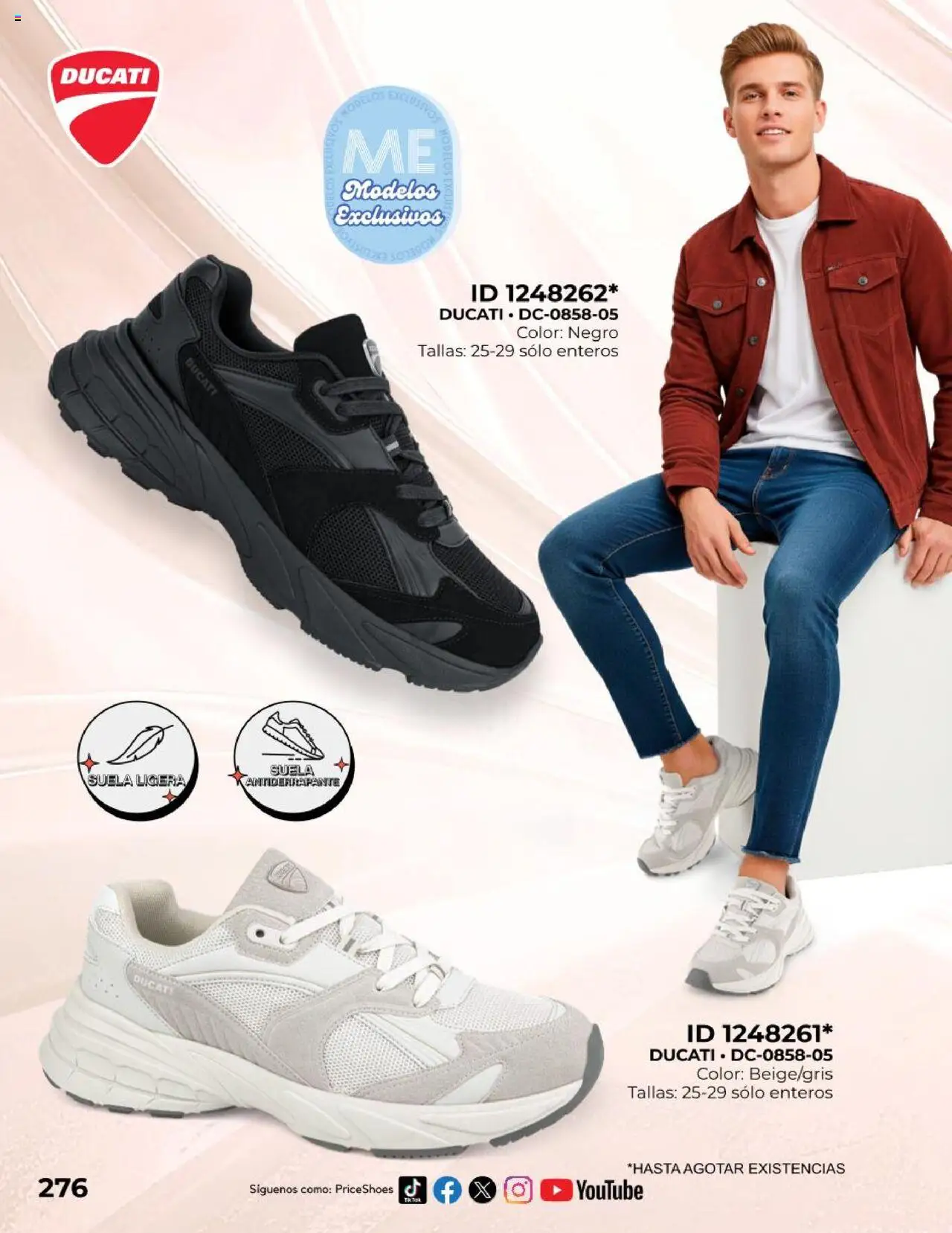 Nuevas ofertas de Price Shoes válidas en toda la República Mexicana desde el 19.10.2025. ¡Encuentra las mejores ofertas en Price Shoes catálogo Exclusivos 2025! | Página: 276