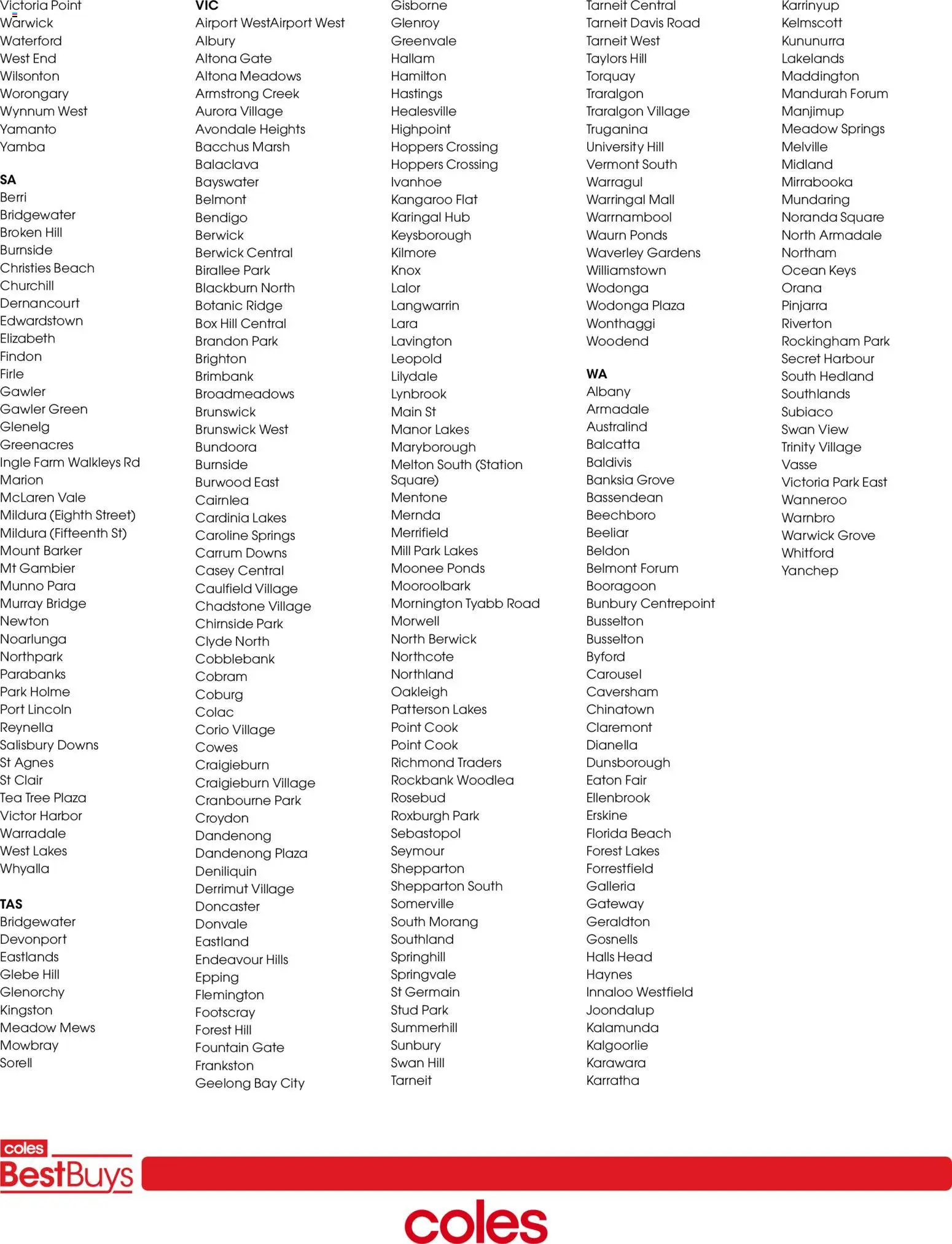 Coles catalogue - valid from 30.01.2026 | Page: 10 | Products: Box, Gate, Turkey, Fountain