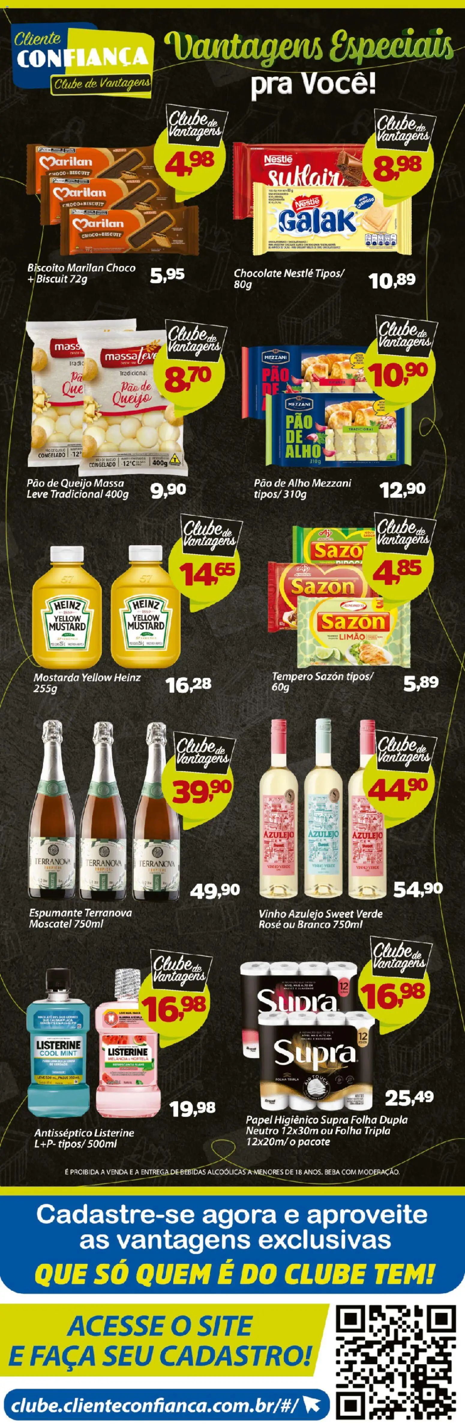 Confiança Folheto - válido de 17.04.2026 | Página: 5 | Produtos: Alho, Queijo, Faca, Vinho