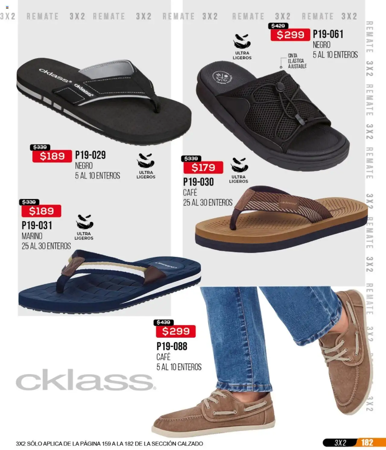 Nuevas ofertas de Cklass válidas en toda la República Mexicana desde el 13.08.2025. ¡Encuentra las mejores ofertas en Cklass - Catálogo Remate Total Ropa! | Página: 304 | Productos: Café, Cinta
