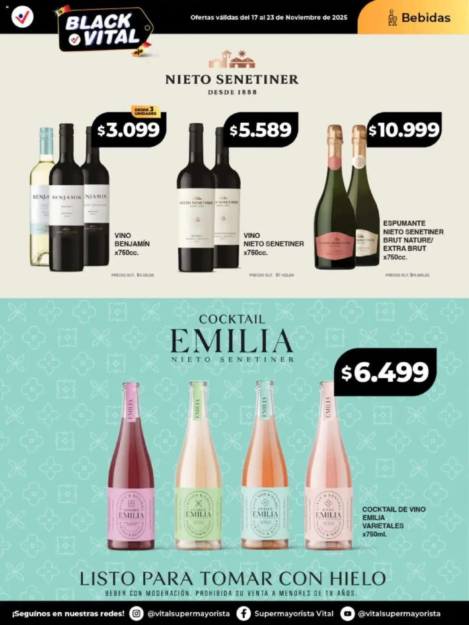 Vital - Ofertas - Laferrere │ válido desde el 17.11.2025 | Página: 24 | Productos: Vino