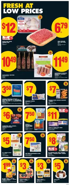 No Frills flyer valid from 14.08.2025 | Page: 4 | Products: Turkey, Ridge, Cheese, Bread