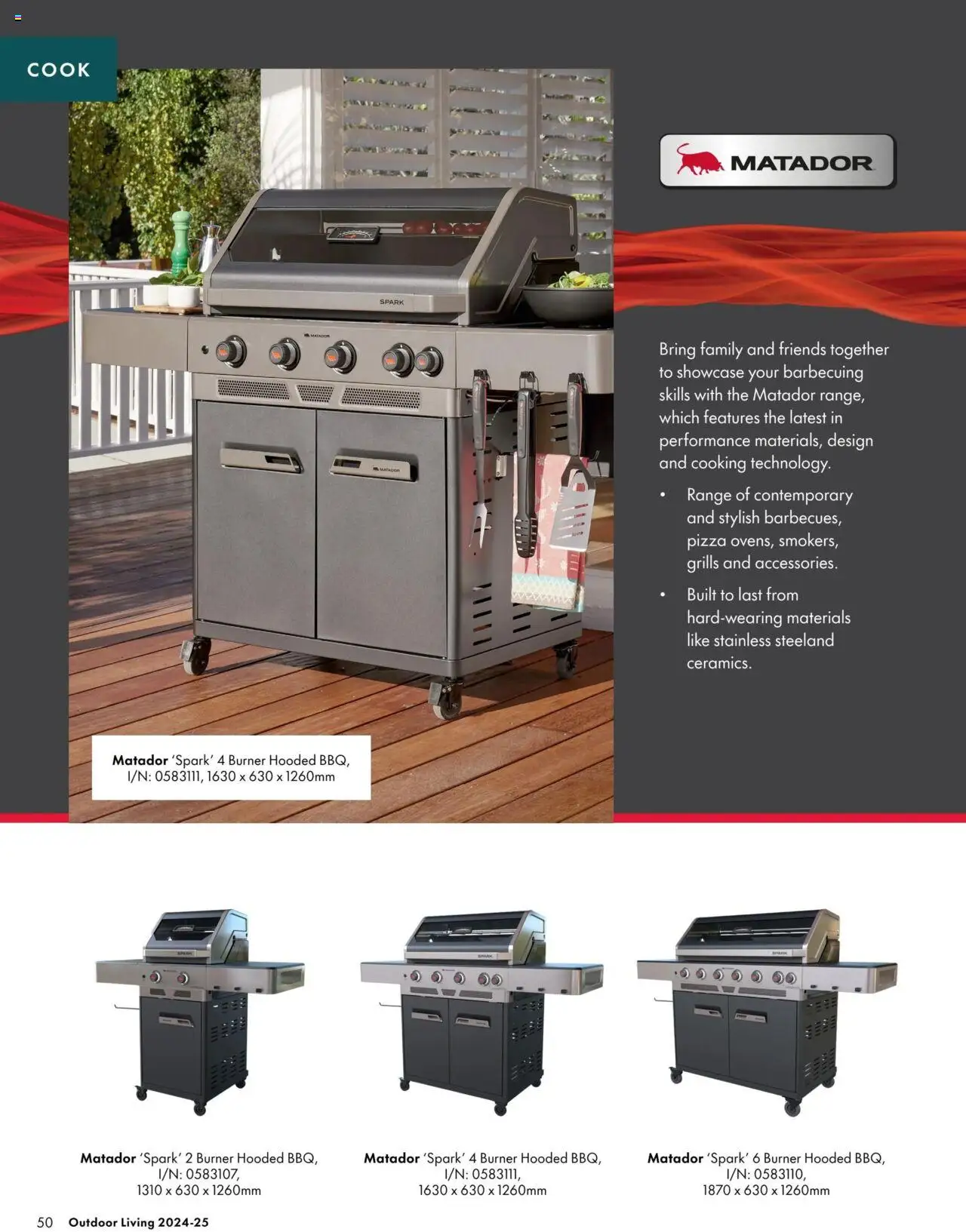 Bunnings Warehouse catalogue - valid from 03.09.2024 | Page: 50 | Products: Pizza