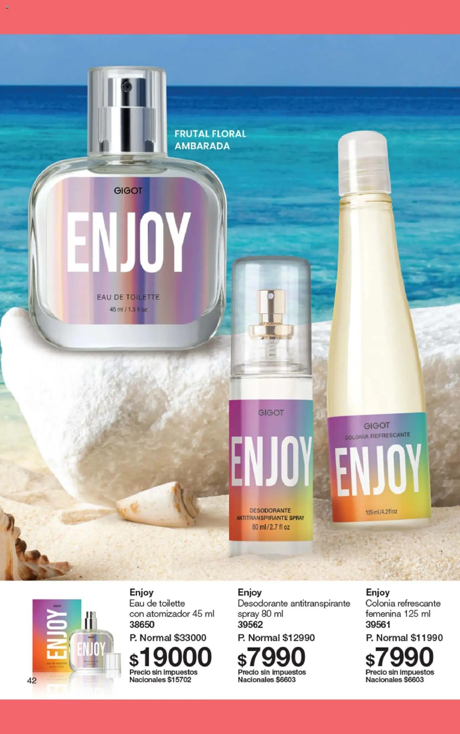 Gigot - CAMPAÑA 01 │ válido desde el 01.01.2026 | Página: 48 | Productos: Eau de toilette, Desodorante, Antitranspirante