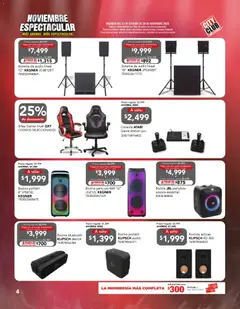 Vista previa de City Club Buen Fin, nuevo folleto de la tienda, válido en México a partir del 31.10.2025 | Página: 4 | Productos: Audio, Bocina