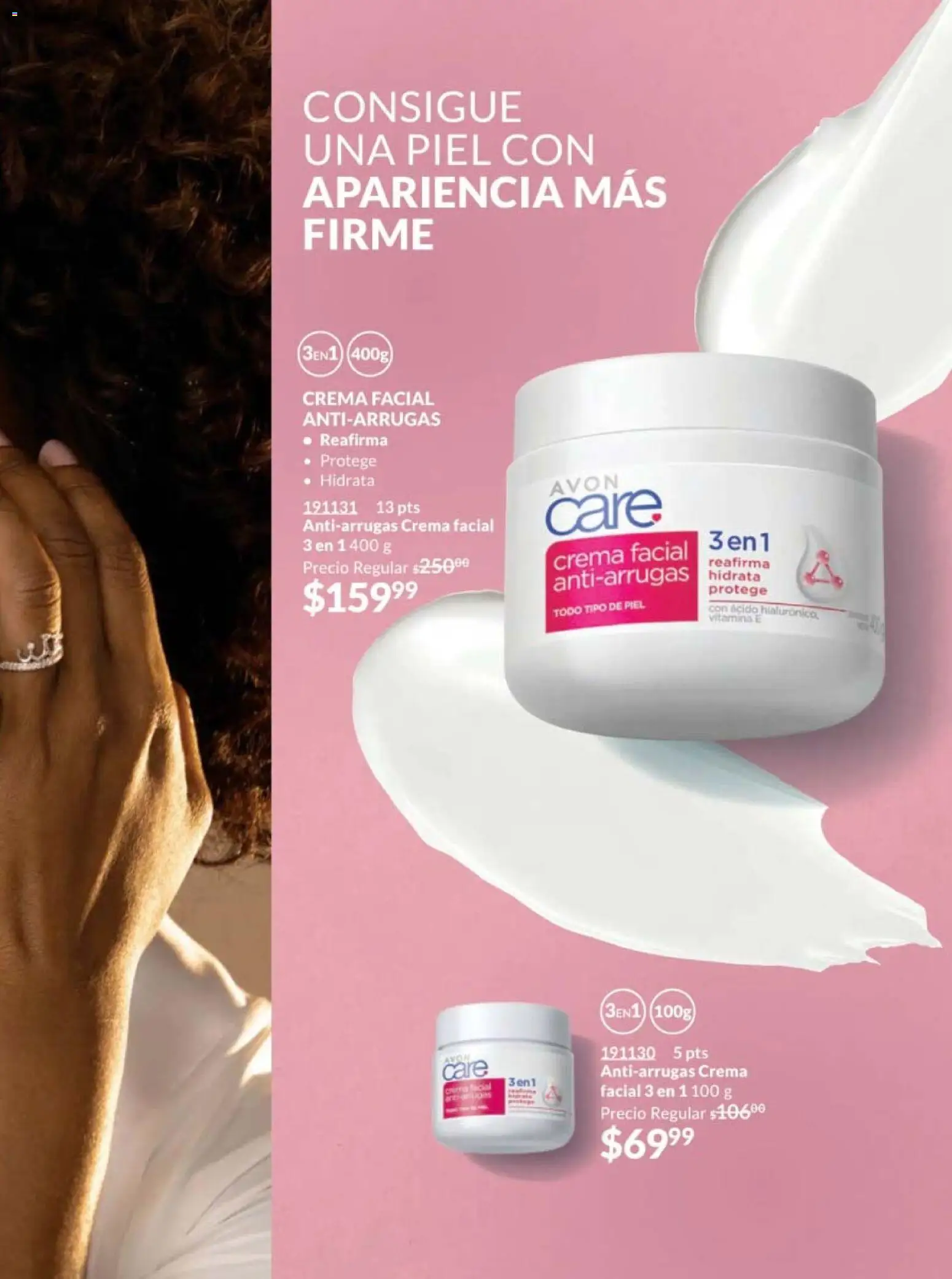 Nuevas ofertas de AVON válidas en toda la República Mexicana desde el 07.11.2025. ¡Encuentra las mejores ofertas en AVON campaña 17 2025! | Página: 165 | Productos: Crema