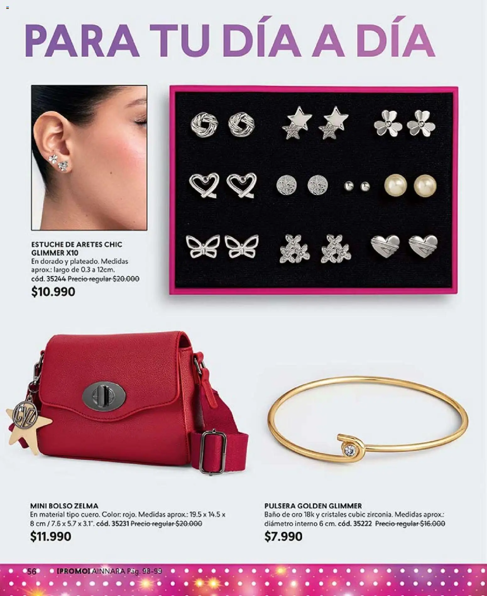 Catálogo CyZone Campaña 2 │ válido desde el 16.01.2026 | Página: 56 | Productos: Estuche, Baño, Pulsera, Bolso