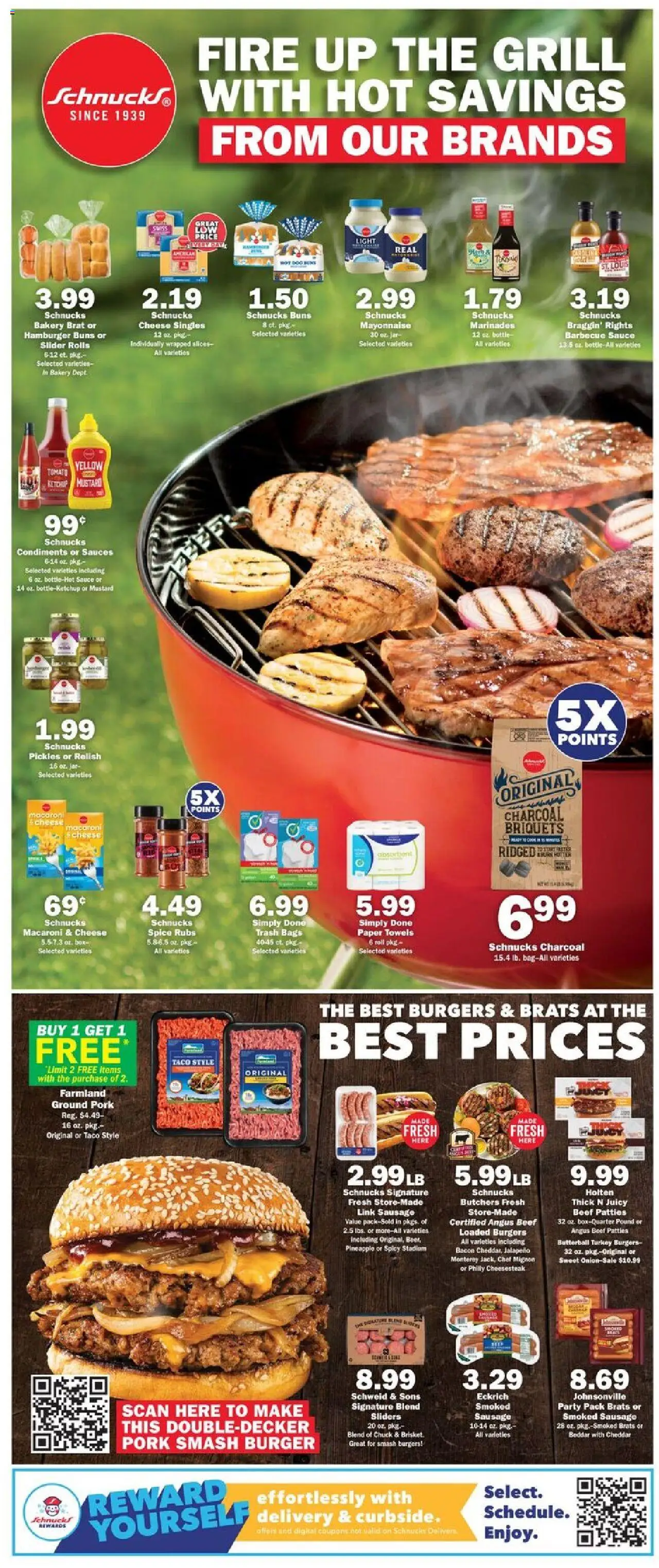 Schnucks Weekly Ad - valid from 23.07.2025 | Page: 2 | Products: Bakery, Pork, Pineapple, Grill