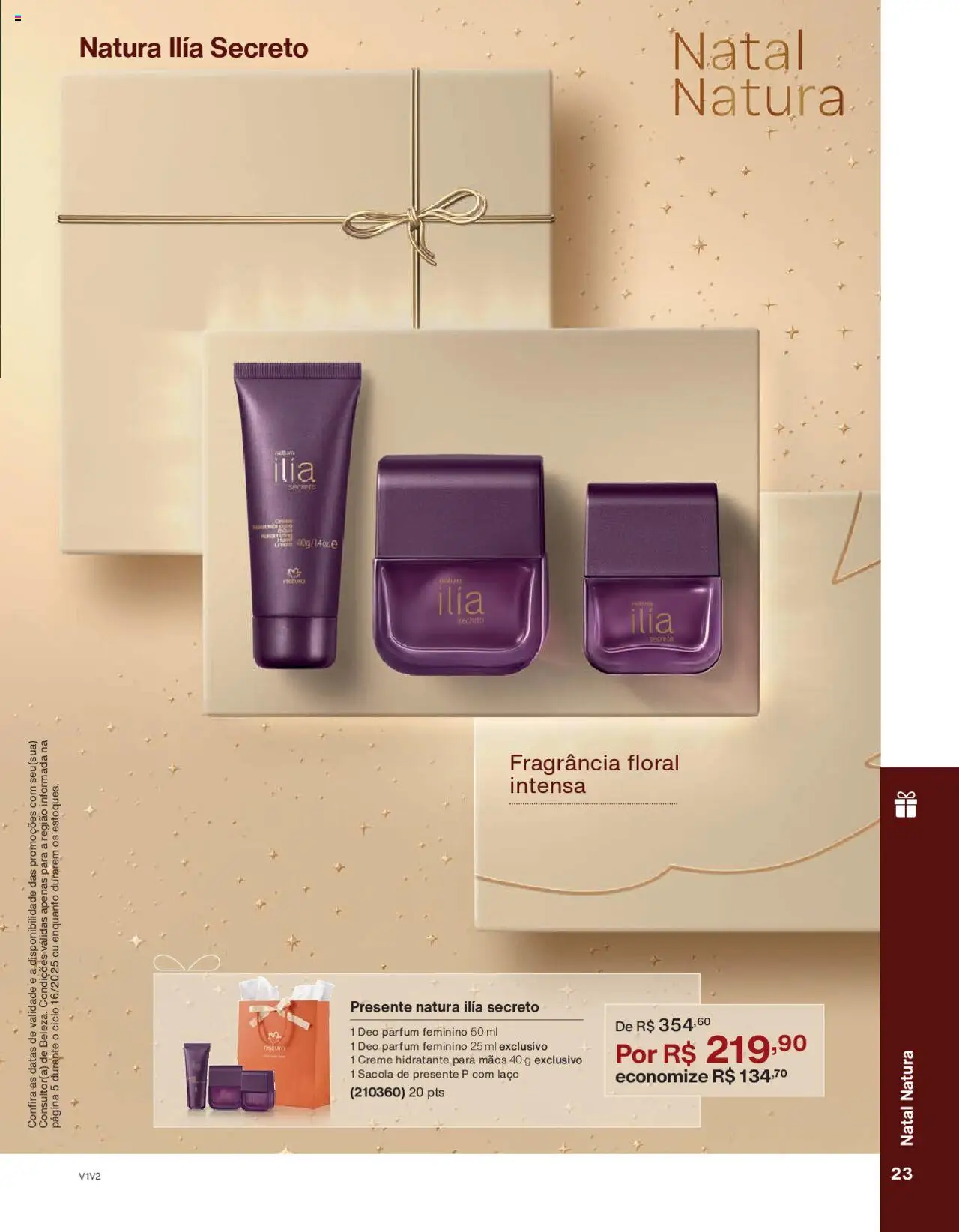 Natura Folheto - válido de 01.10.2025 | Página: 23 | Produtos: Fragrância, Creme