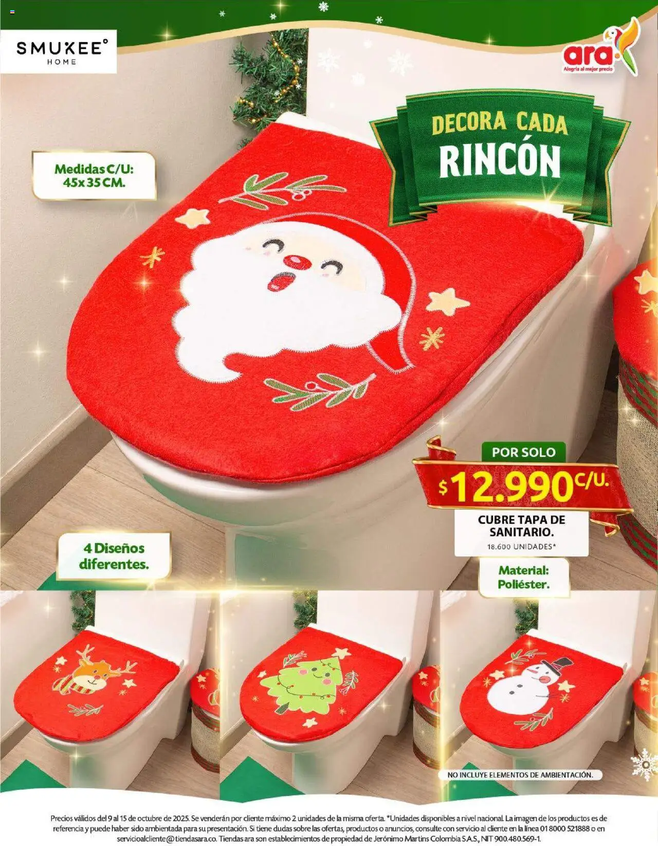 Ara revista - valida desde el 09.10.2025 | Página: 16 | Productos: Sobre