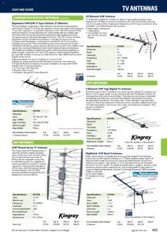 Preview of Jaycar Engineering & Scientific Catalogue 2025/2026  - valid from 09.07.2025 | Page: 433 | Products: Powder, Antenna, Tv, Mobile