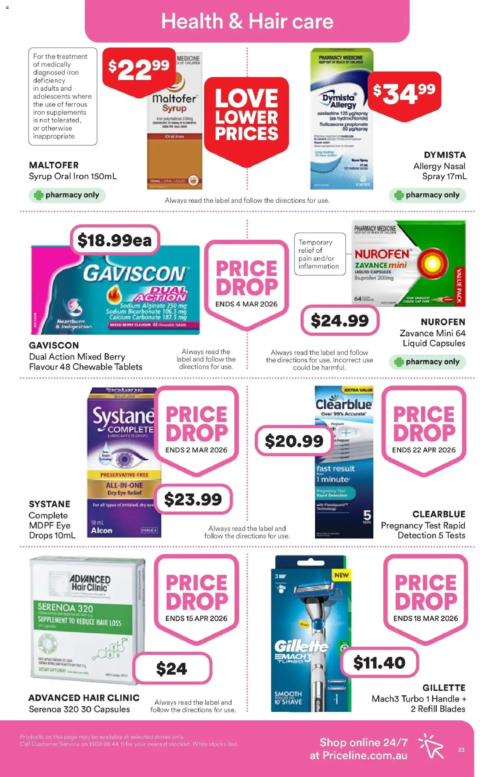 Priceline Pharmacy catalogue - valid from 05.02.2026 | Page: 23