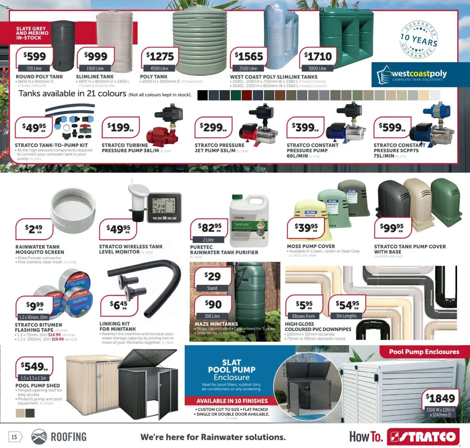 Stratco catalogue - valid from 12.12.2025 | Page: 15 | Products: Door, Tap, Connector, Screen
