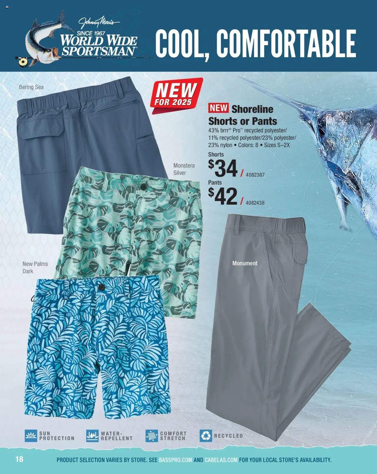 Cabela's Saltwater Specialist 25 - valid from 01.01.2025 | Page: 18 | Products: Pants, Shorts, Water