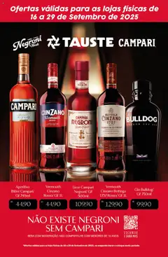 Tauste - Ofertas Especial Campari - Pré-Visualização do folheto da loja Tauste, válido de 16.09.2025
