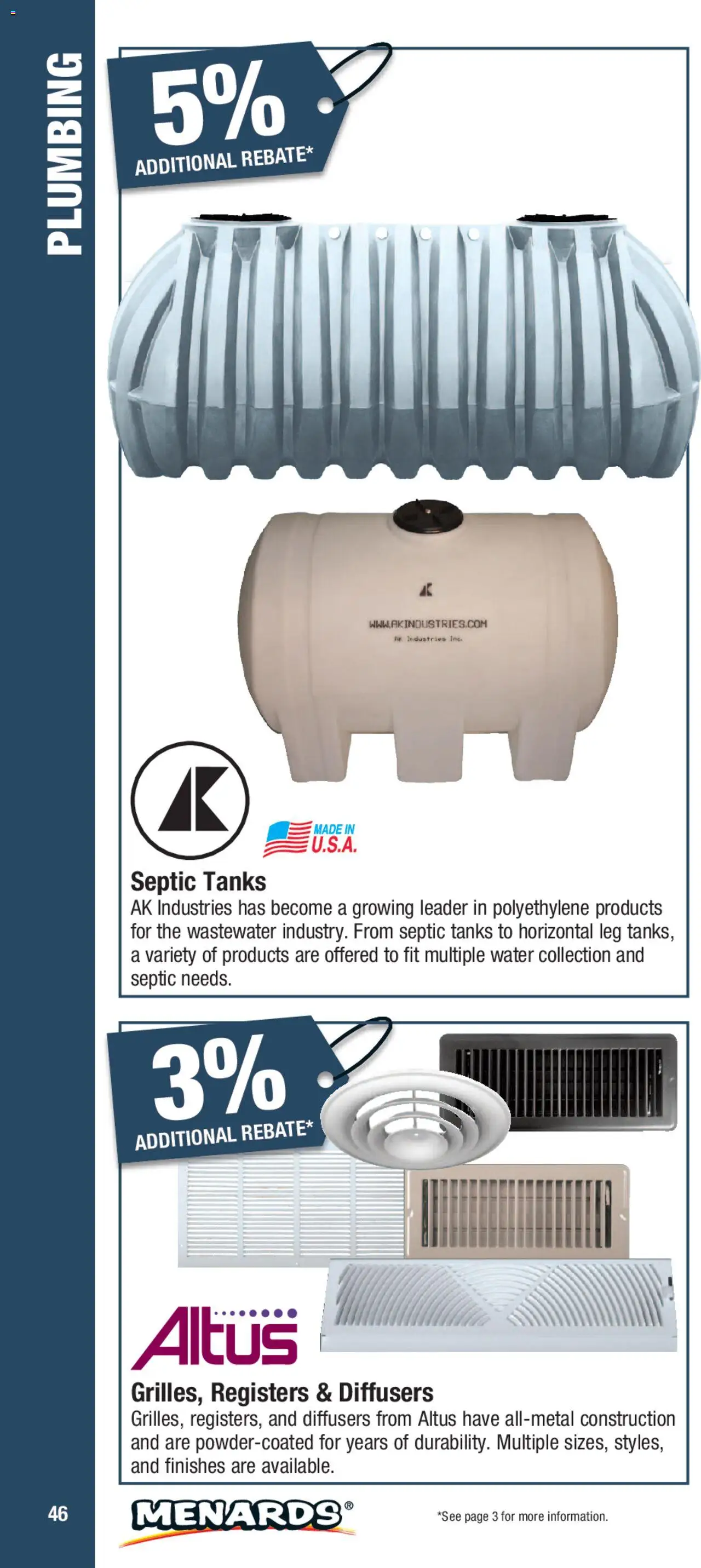 Menards Contractor Catalog - valid from 01.01.2025 | Page: 46 | Products: Water