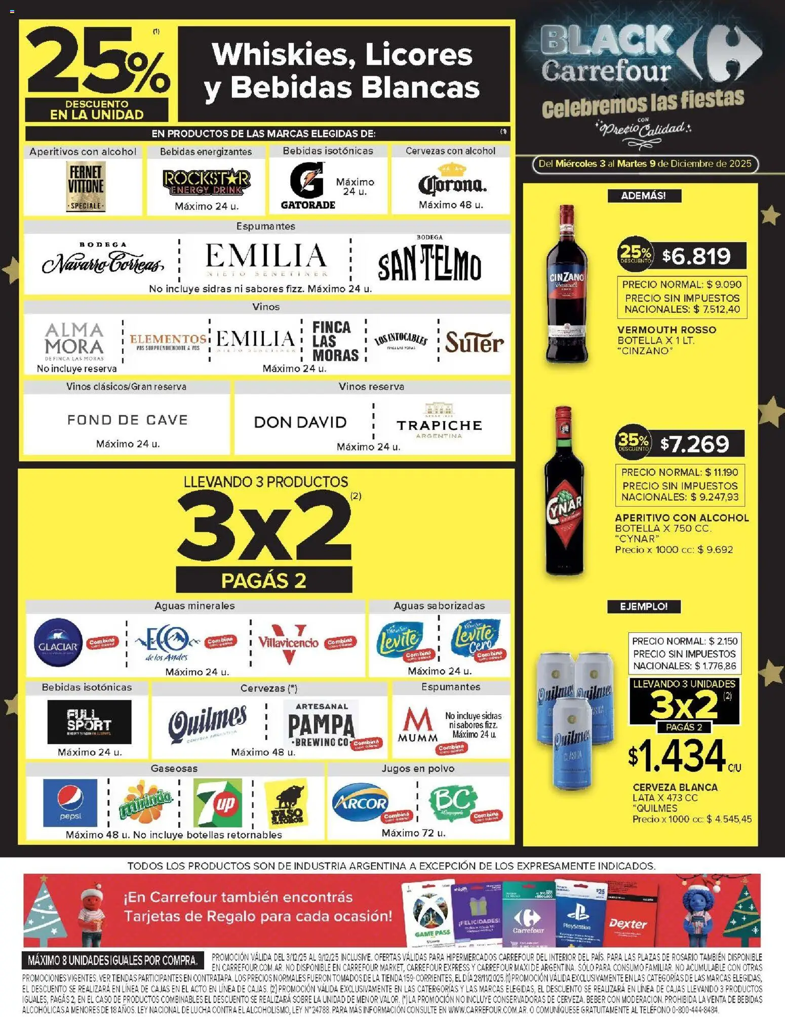 Carrefour - Carrefour Hiper 03 Diciembre - 9f59952f-7627-4a15-93a5-226a35a10741 │ válido desde el 03.12.2025 | Página: 14 | Productos: Caso, Botella, Polvo, Cerveza