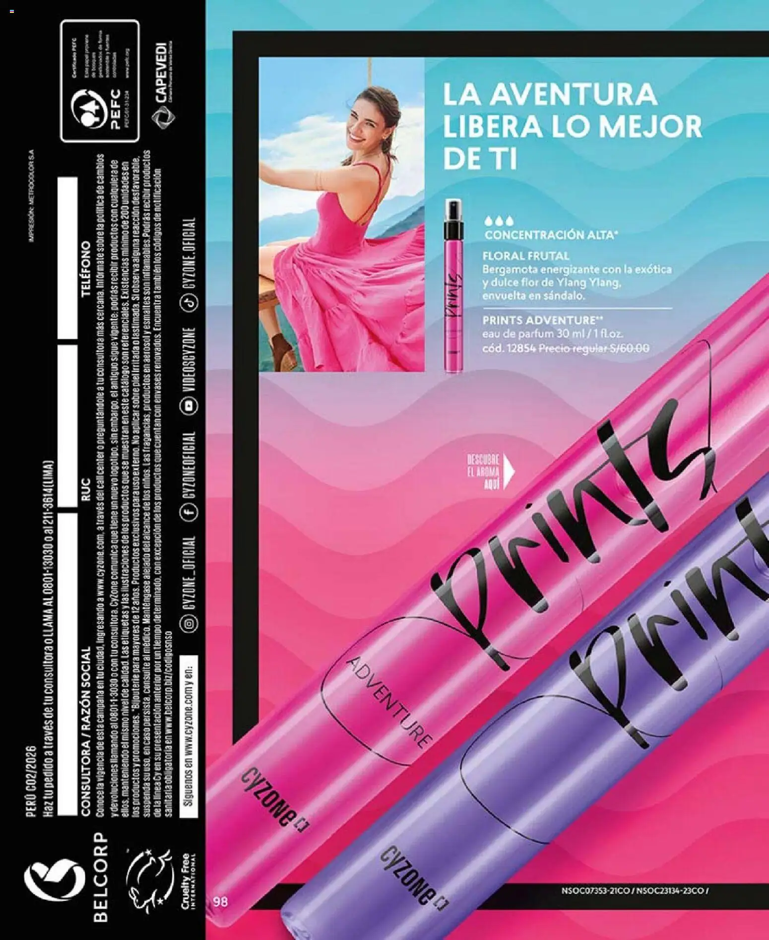 Catálogo CyZone válido desde 27.12.2025 | Página: 98 | Productos: Teléfono