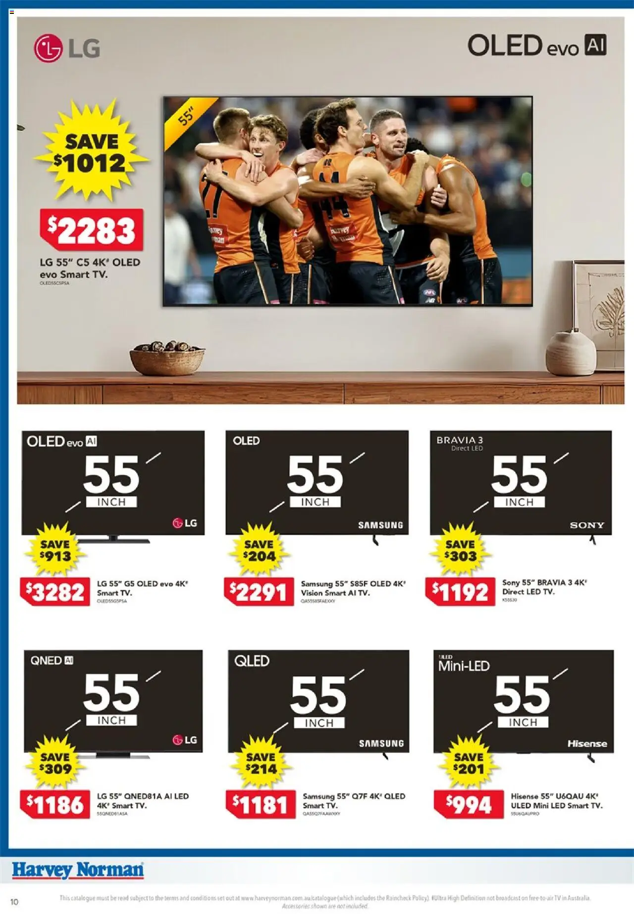 Harvey Norman catalogue - valid from 25.09.2025 | Page: 10 | Products: Accessories, Tv