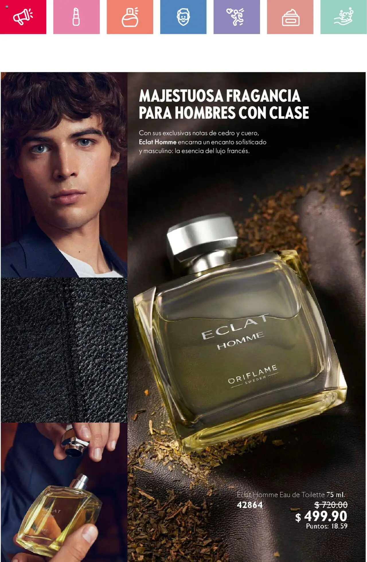 Nuevas ofertas de Oriflame válidas en toda la República Mexicana desde el 02.08.2025. ¡Encuentra las mejores ofertas en Oriflame - Campaña 11 2025! | Página: 92 | Productos: Fragancia, Eau de toilette