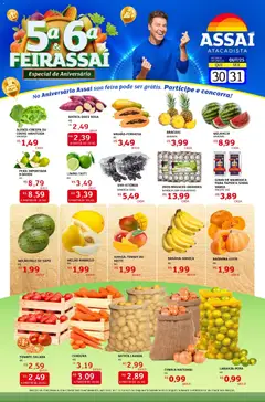 Encarte Assaí Atacadista - CE - Pré-Visualização do folheto da loja Assaí Atacadista, válido de 30.10.2025