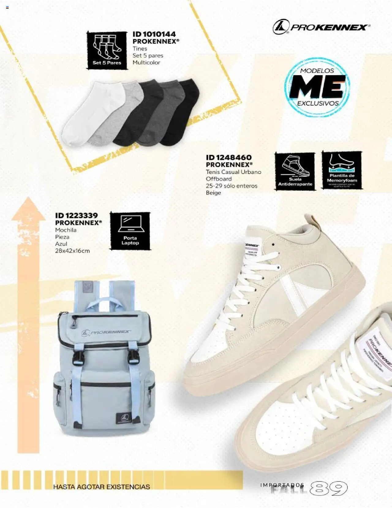 Nuevas ofertas de Price Shoes válidas en toda la República Mexicana desde el 18.10.2025. ¡Encuentra las mejores ofertas en Price Shoes catálogo Fall Importados segunda! | Página: 89 | Productos: Tenis, Mochila
