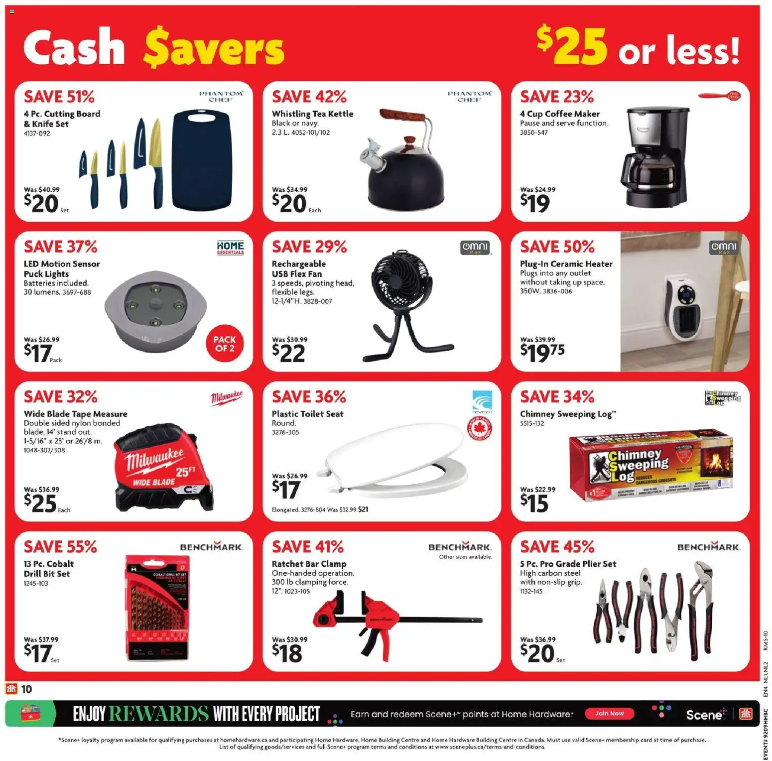Home Hardware flyer valid from 26.02.2026 | Page: 11 | Products: Tea, Kettle, Fan, Coffee