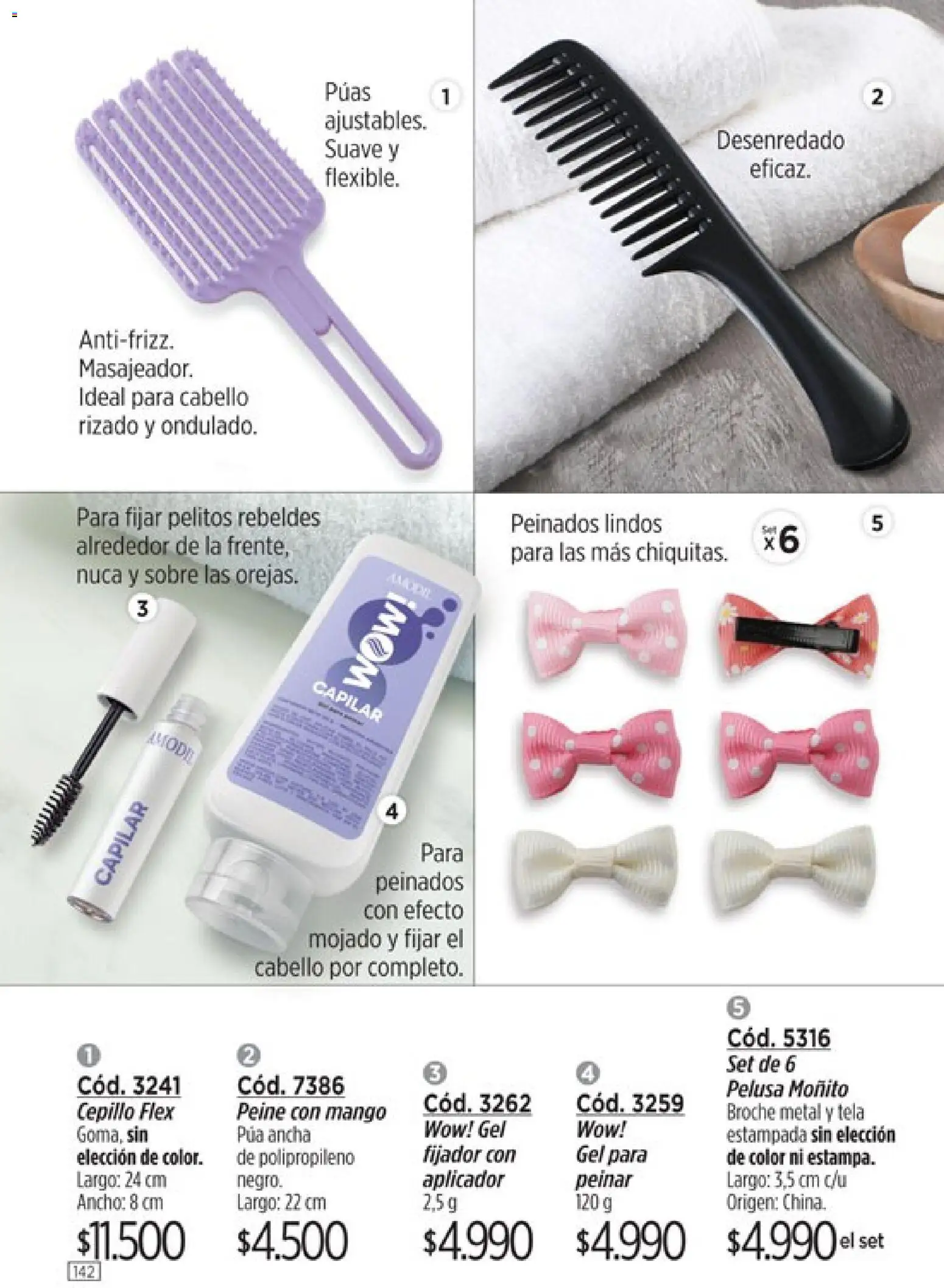 Catálogo Amodil Campaña 3 │ válido desde el 01.03.2026 | Página: 142 | Productos: Sobre, Cepillo, Fijador, Mango