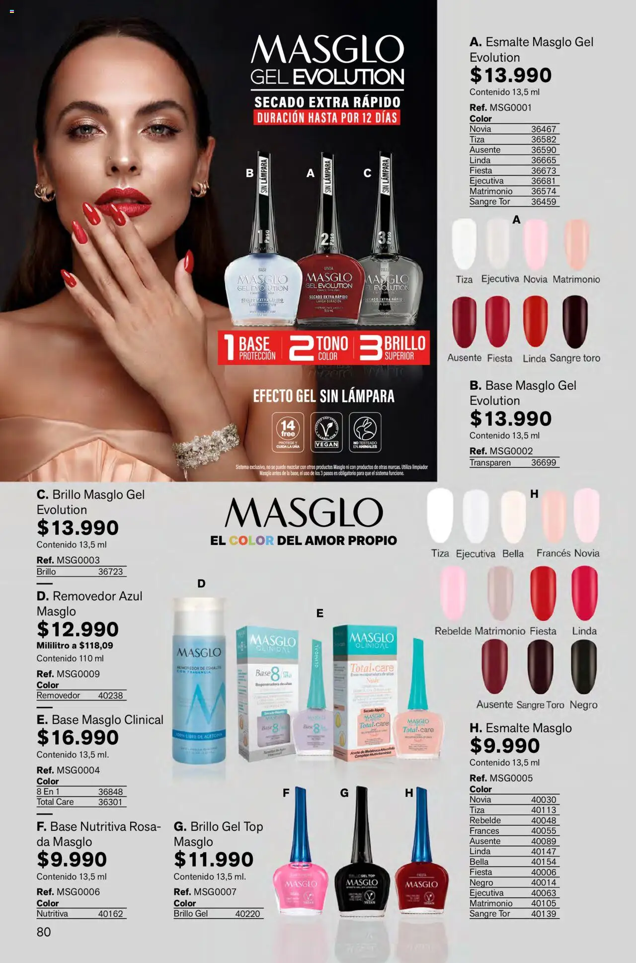 Leonisa revista - valida desde el 01.10.2025 | Página: 80 | Productos: Brillo, Limpiador, Lámpara, Fragancia