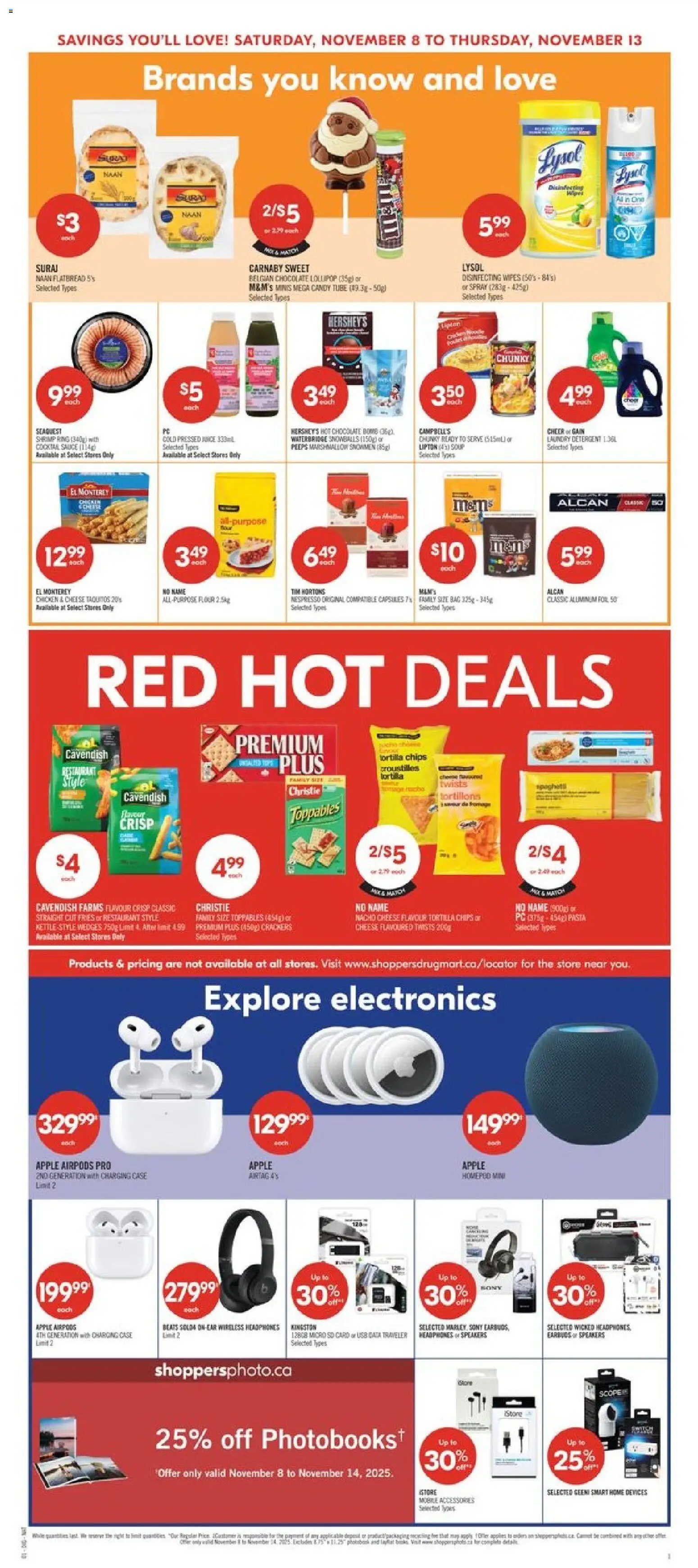 Shoppers flyer valid from 08.11.2025 | Page: 8