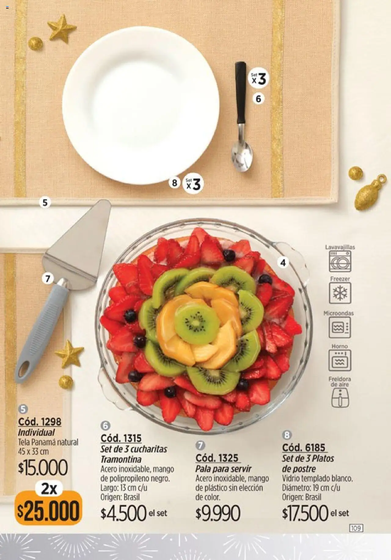 Catálogo Amodil Campaña 17/2025 │ válido desde el 14.10.2025 | Página: 109 | Productos: Horno, Individual, Microondas, Freezer