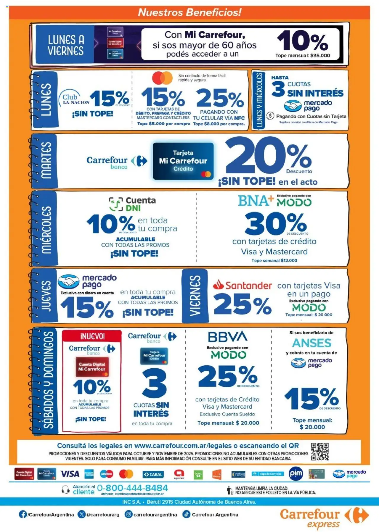 Carrefour - Boulevard Los Granaderos 2269, Córdoba Capital  │ válido desde el 17.10.2025 | Página: 2 | Productos: Banco, Té