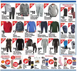 Preview of Ocean State Job Lot weekly ads valid from 23.10.2025 | Page: 3 | Products: Hoodie, Pants, Socks, Gloves