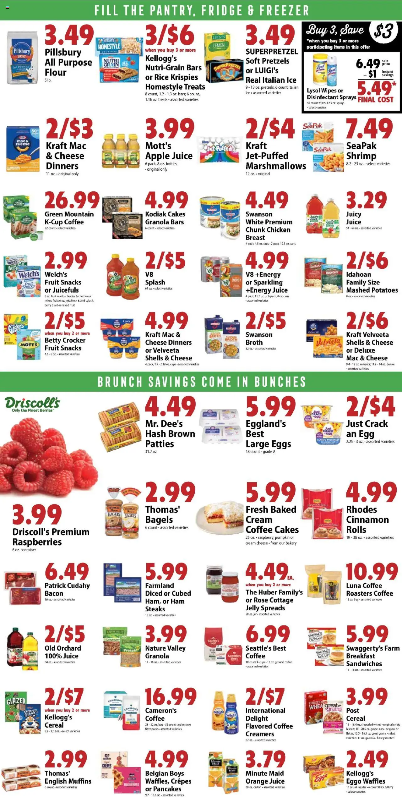 Festival Foods Weekly Ad - valid from 15.10.2025 | Page: 5 | Products: Bakery, Cheese, Coffee, Sausage