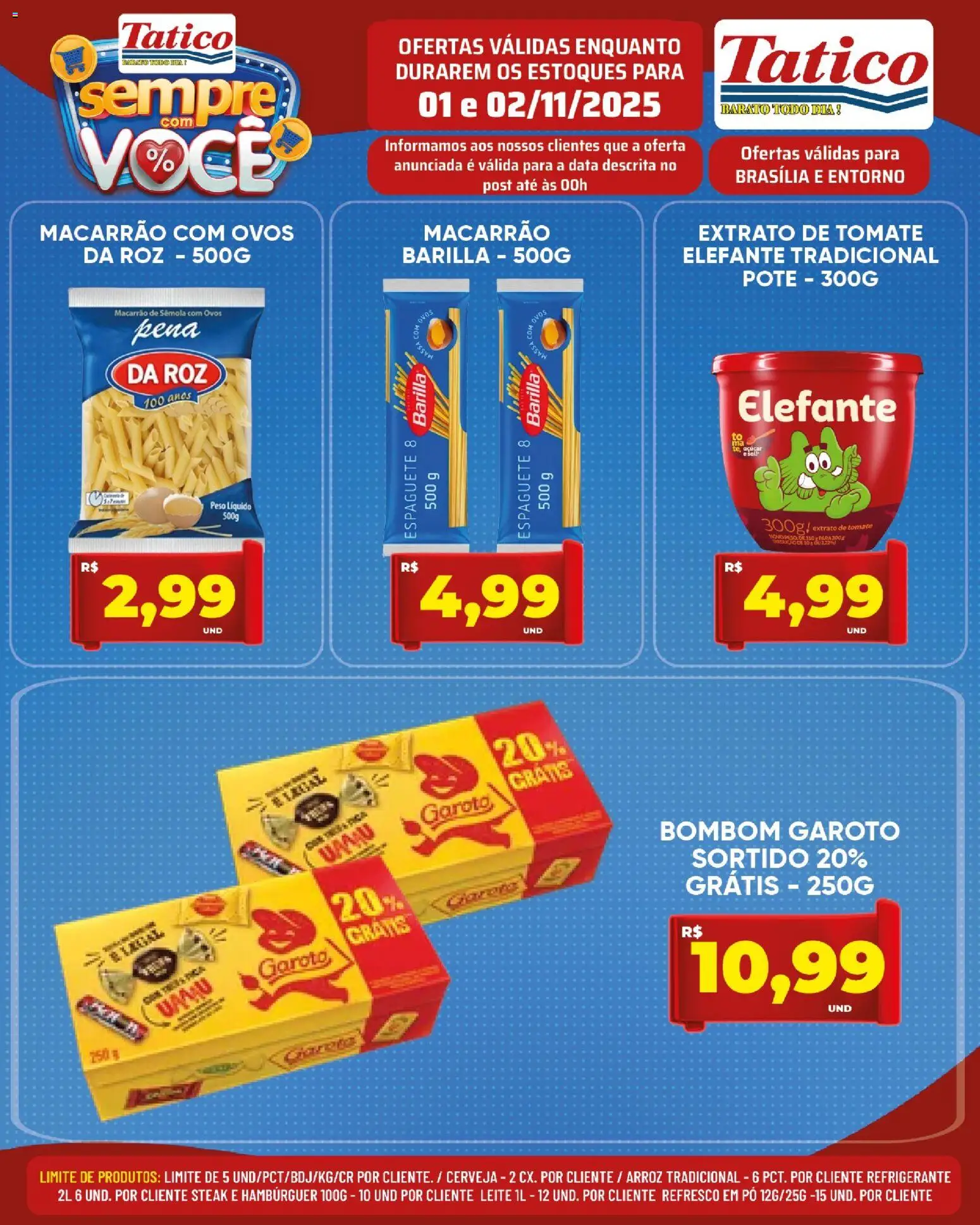 Tatico Folheto - válido de 03.11.2025 | Página: 24 | Produtos: Refresco, Cerveja, Massa, Bombom