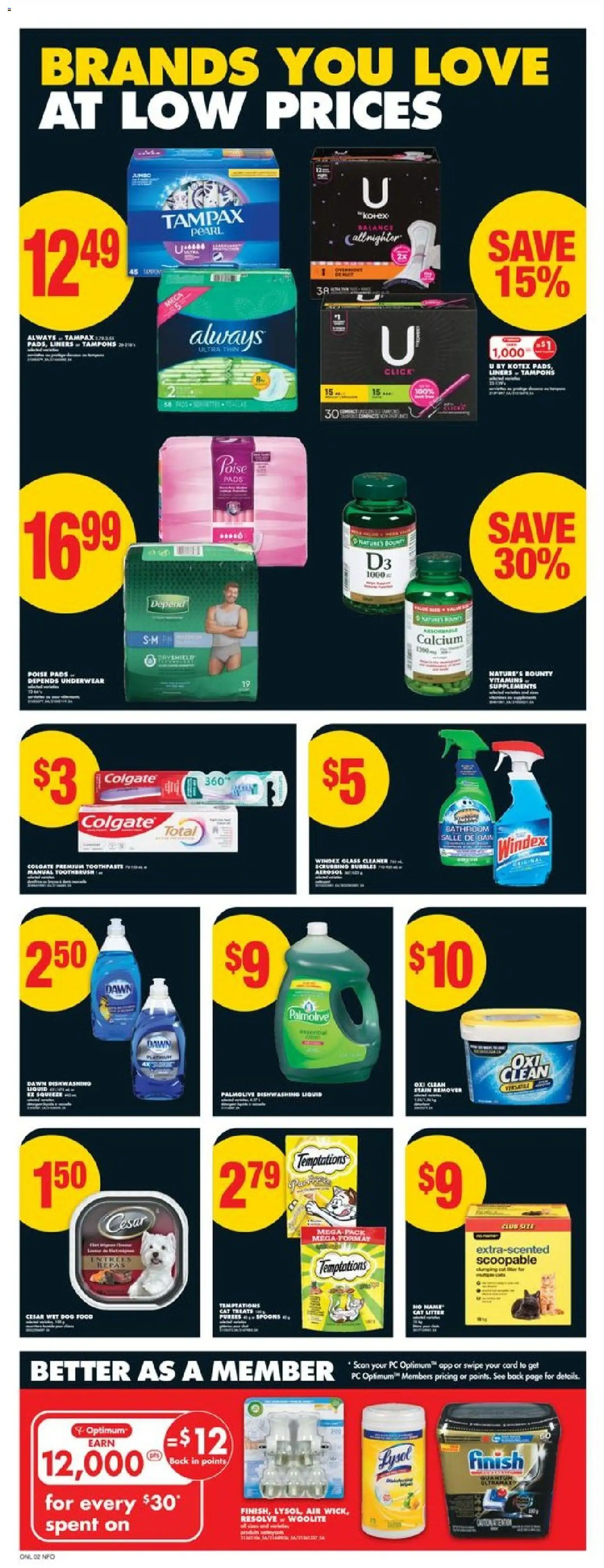 No Frills flyer valid from 20.11.2025 | Page: 6 | Products: PC, Soap, Stain remover, Underwear