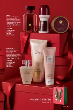Preview of Avon weekly ads valid from 22.10.2025 | Page: 45 | Products: Eau de toilette, Hand cream, Antiperspirant, Cream
