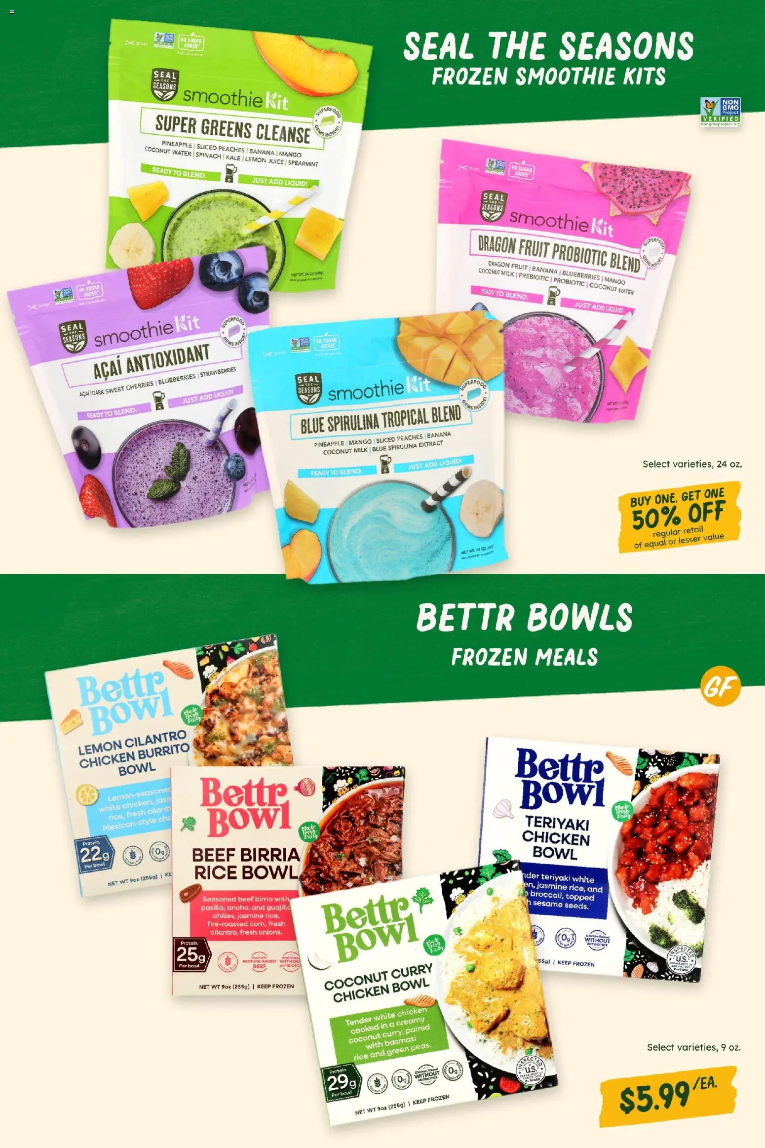 Sprouts Monthly Ad - valid from 31.12.2025 | Page: 27 | Products: Spinach, Milk, Juice, Beef