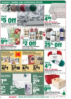 Preview of Bi-Mart weekly ads valid from 02.12.2025 | Page: 8 | Products: Yarn, Cushion