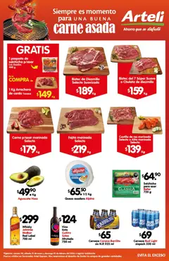 Vista previa de Arteli folleto Carnita Asada Express, nuevo folleto de la tienda, válido en México a partir del 30.01.2026