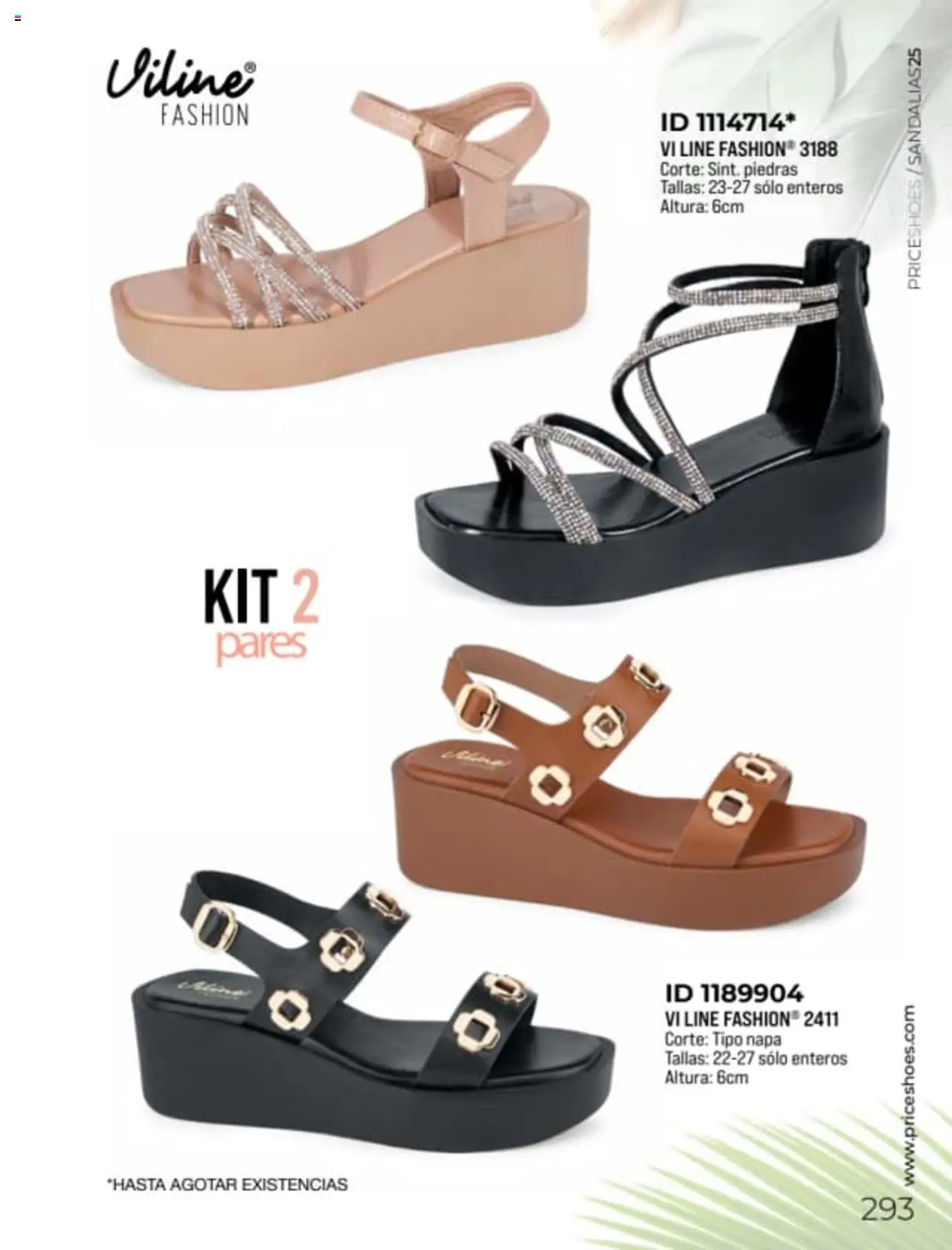 Nuevas ofertas de Price Shoes válidas en toda la República Mexicana desde el 27.01.2025. ¡Encuentra las mejores ofertas en Price Shoes catálogo Sandalias! | Página: 293