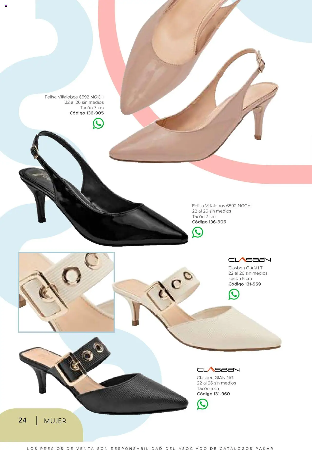 Nuevas ofertas de SC Pakar válidas en toda la República Mexicana desde el 24.07.2025. ¡Encuentra las mejores ofertas en SC Pakar Catálogo Mujer otoño / invierno! | Página: 24