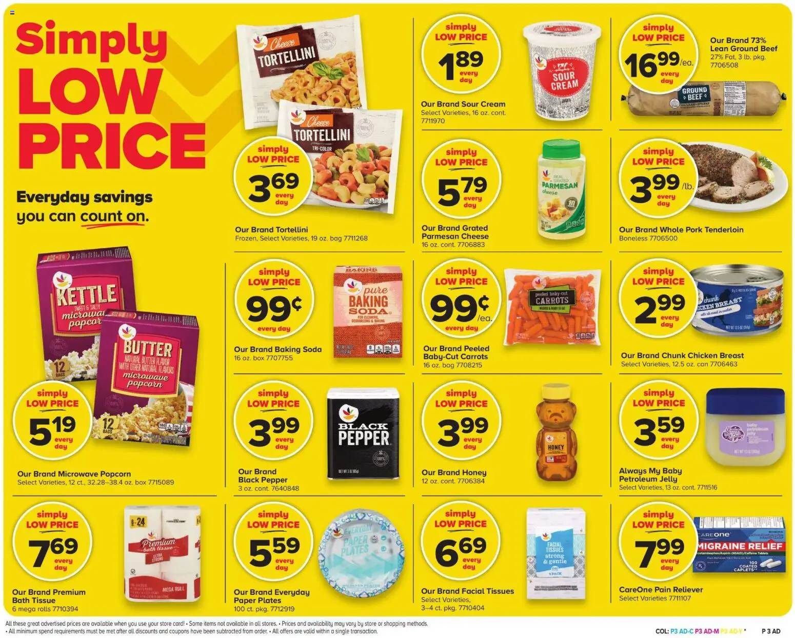 Giant Weekly Ad - valid from 17.04.2026 | Page: 3 | Products: Box, Butter, Cheese, Beef