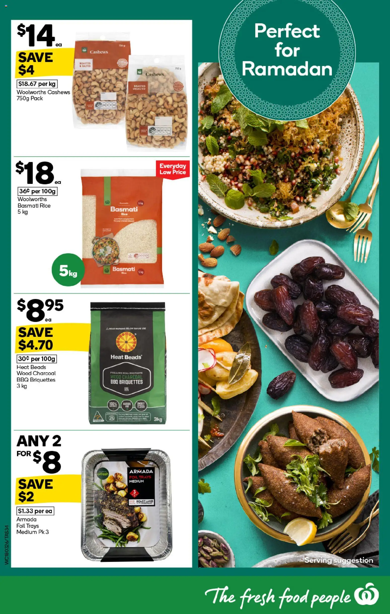 Woolworths catalogue - valid from 18.03.2026 | Page: 34 | Products: Lamb, Rice, Wood