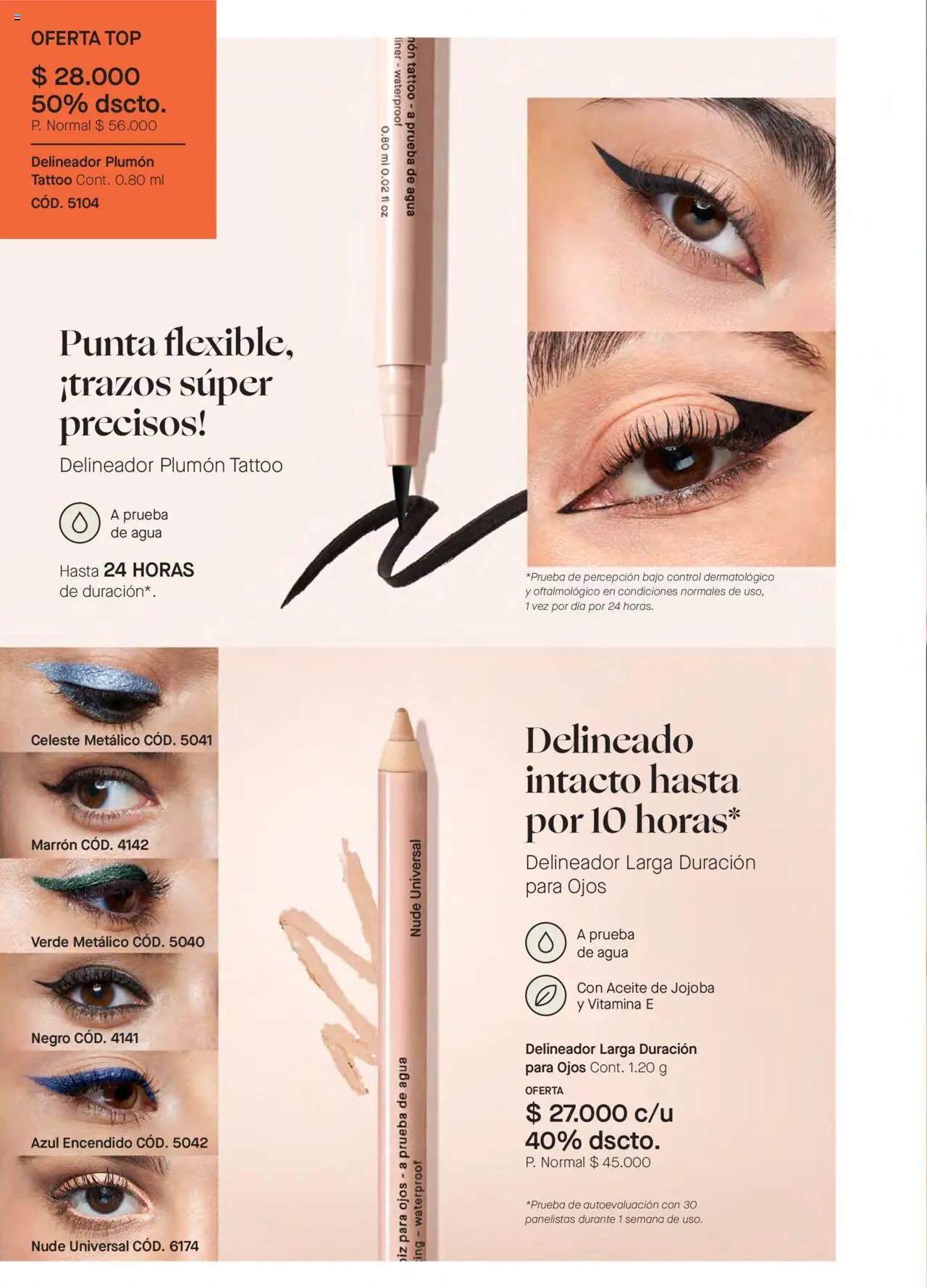 Yanbal revista - valida desde el 11.10.2025 | Página: 62 | Productos: Agua, Top, Delineador, Aceite